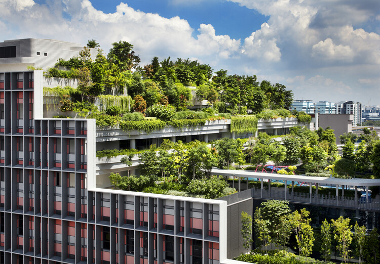 Residential space with integrated natural and artificial lighting